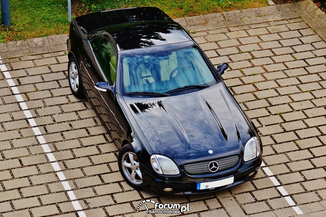 Mercedes-Benz SLK, parkowanie tyłem