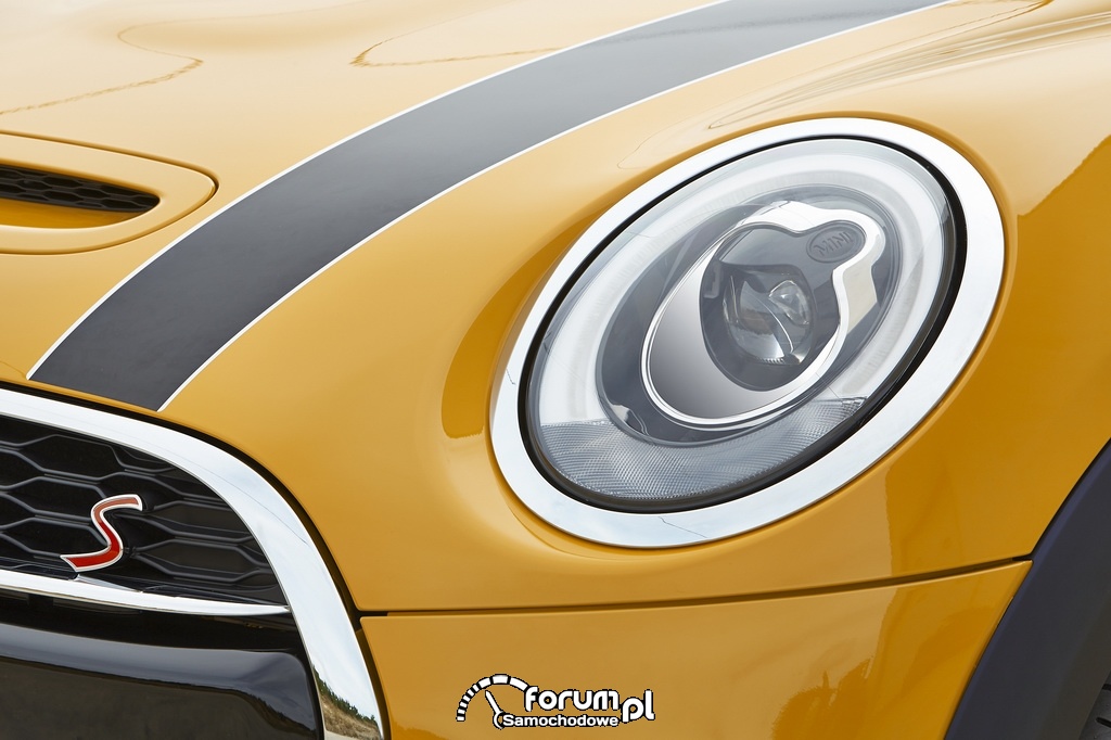 MINI Cooper S, przednia lampa