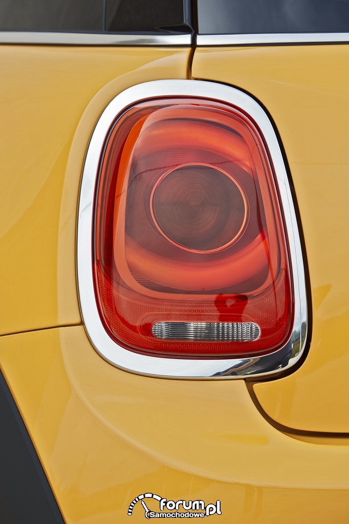 MINI Cooper S, tylna lampa