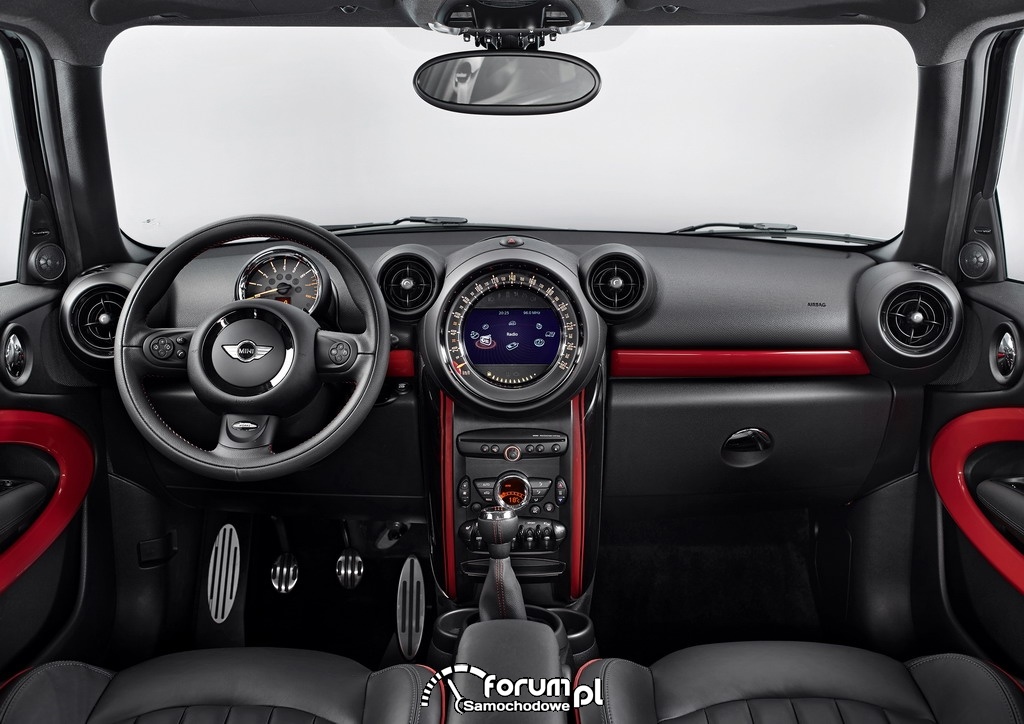 MINI John Cooper Works Paceman, deska rozdzielcza