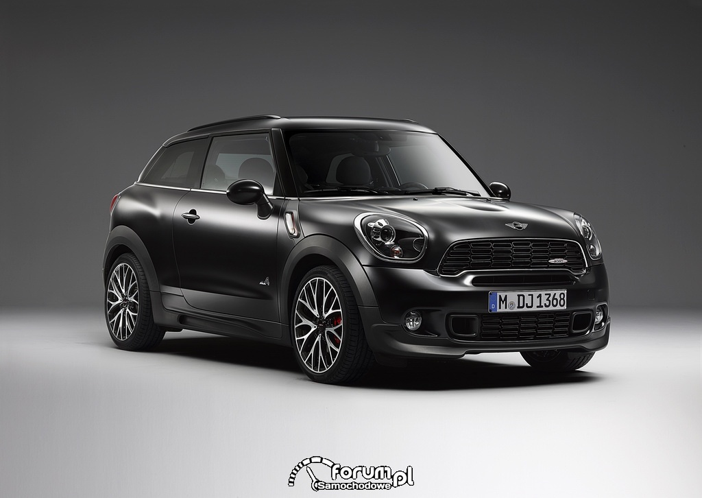 MINI John Cooper Works Paceman - metalizowany lakier Frozen Black