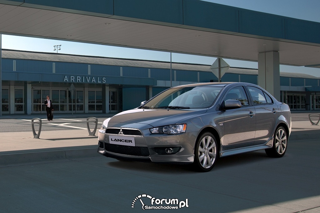 Mitsubishi Lancer 2014, przód