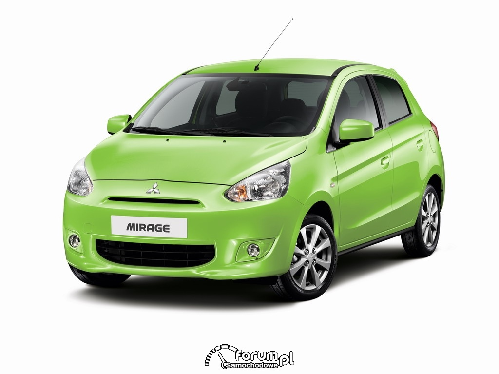 Mitsubishi Mirage, zielony zdjęcie Galeria Mitsubishi