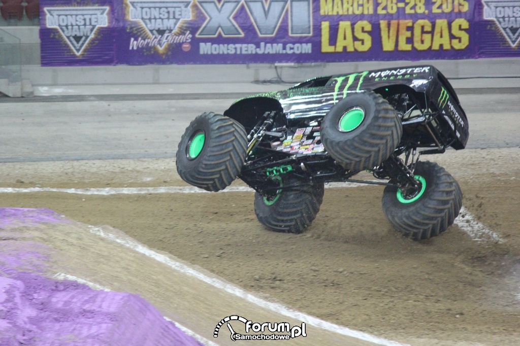 Monster Energy - Monster Truck, na dwóch kołach