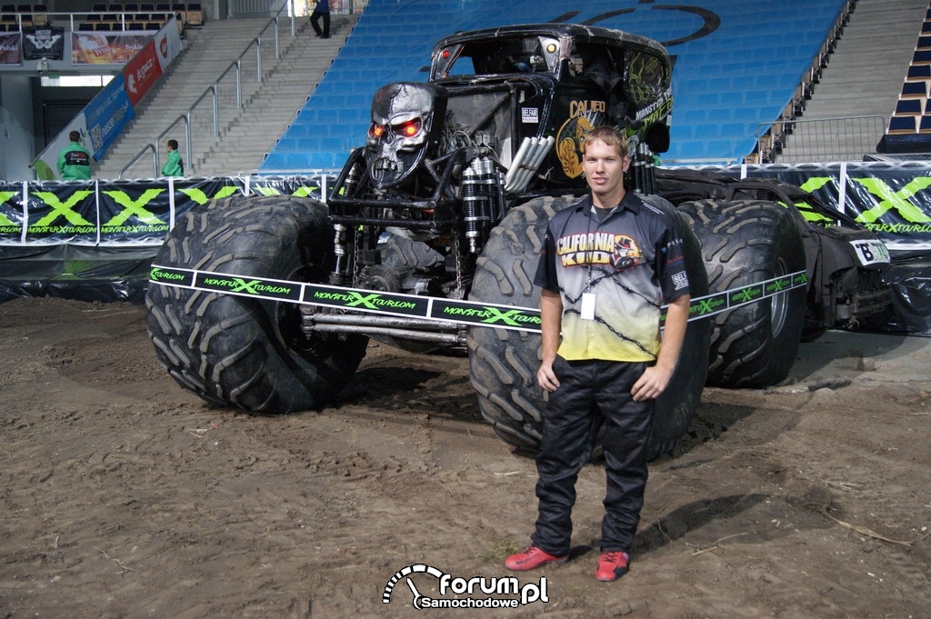 Monster Truck California Kid, kierowca