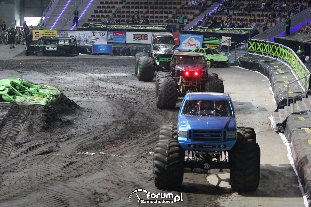 Monster Trucki na Atlas Arenie w Łodzi