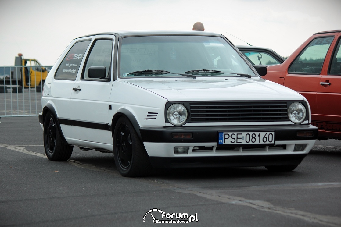VW Golf II, drift