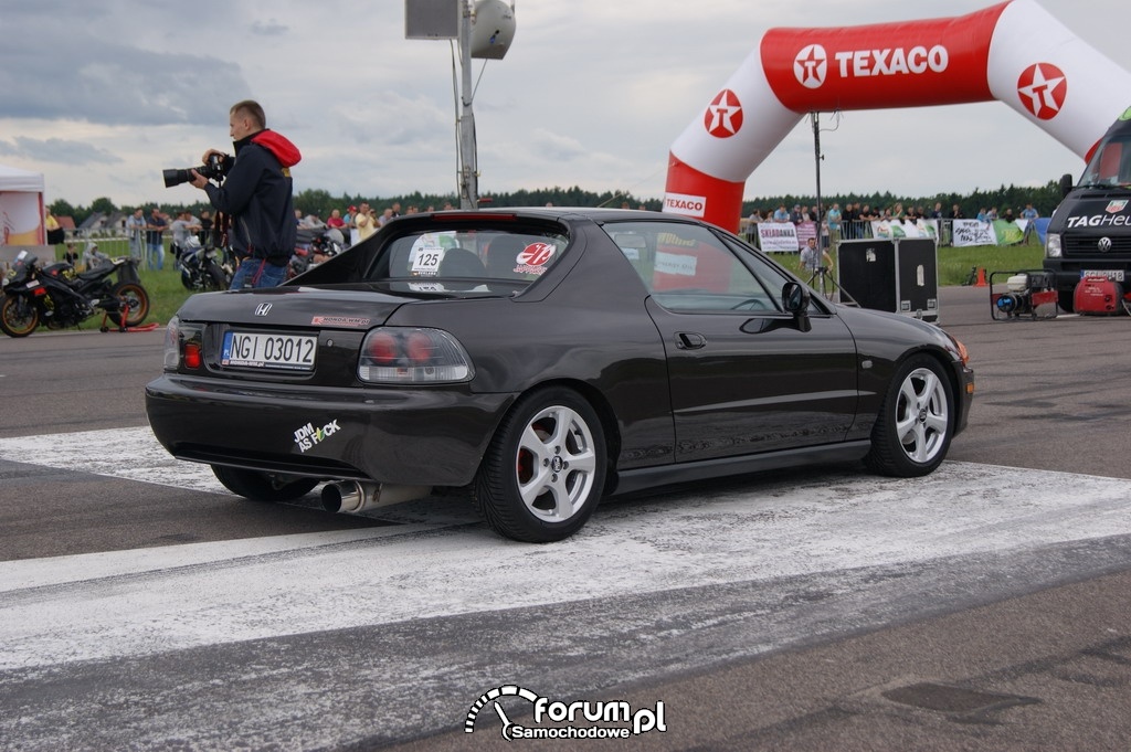 Honda CRX Del Sol zdjęcie Moto piknik Olsztyn 2012