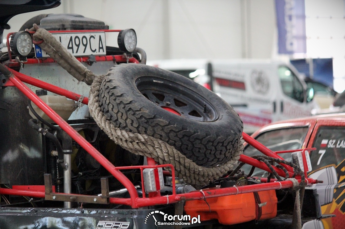 Koło zapasowe, off-road