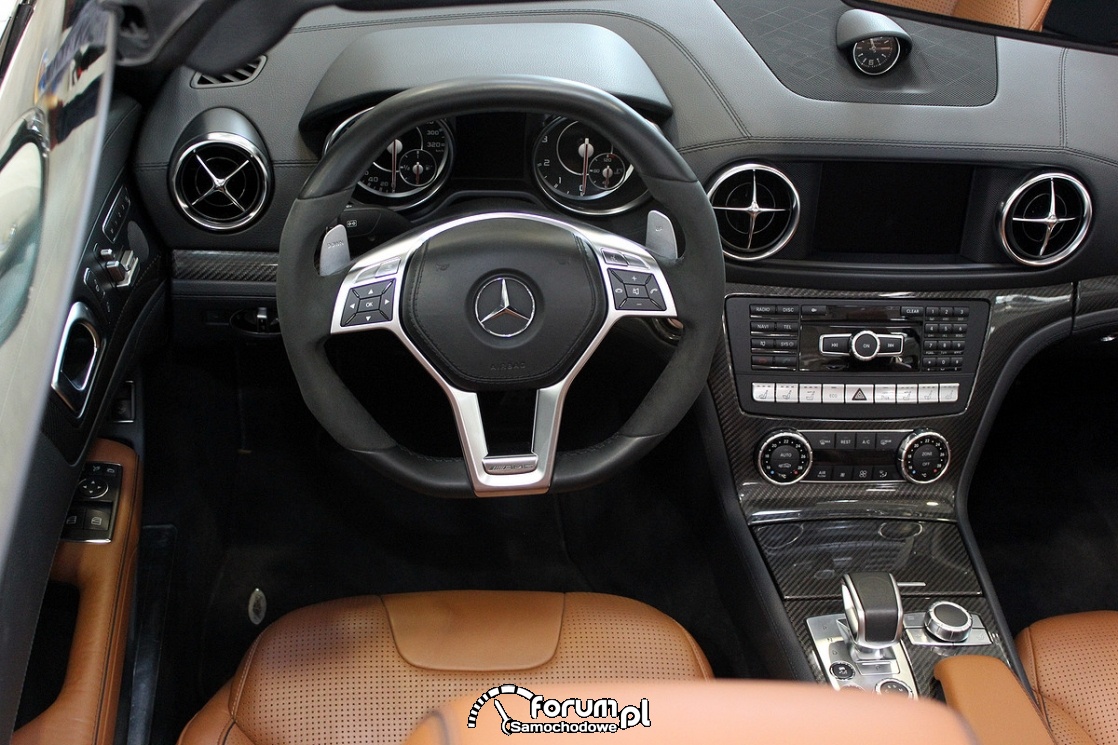 Mercedes-Benz SL 63 AMG V8 BiTurbo, wnętrze