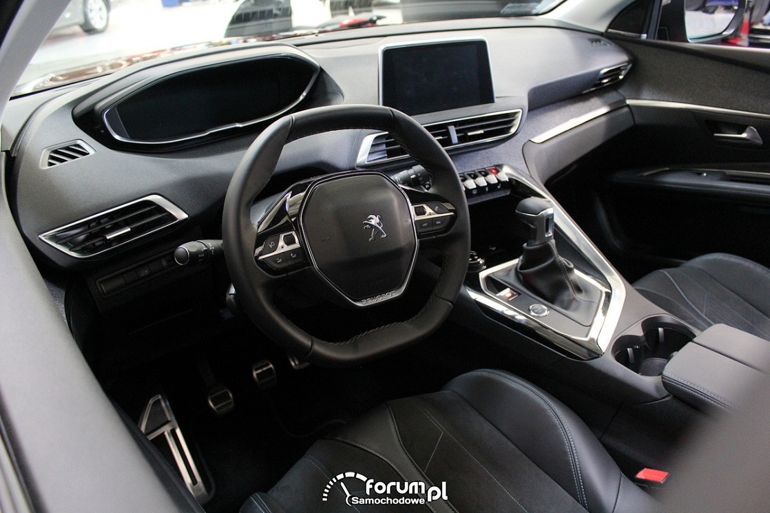 Peugeot 3008, wnętrze
