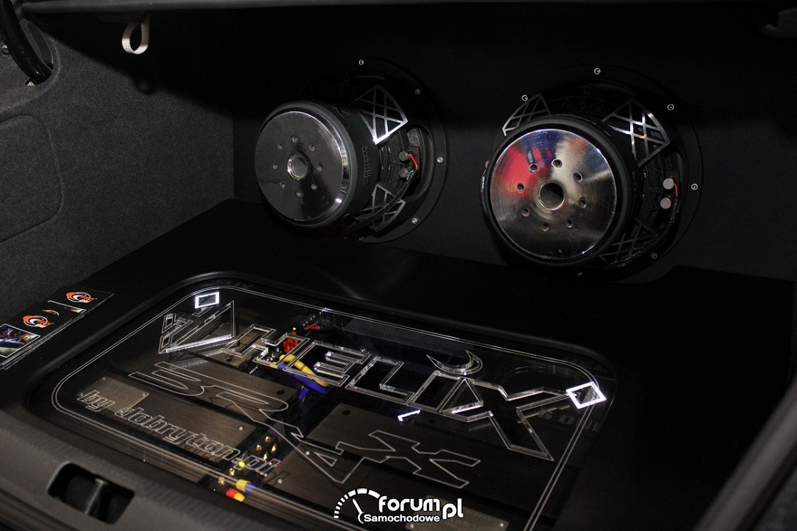 Helix Audio, zabudowa bagażnika