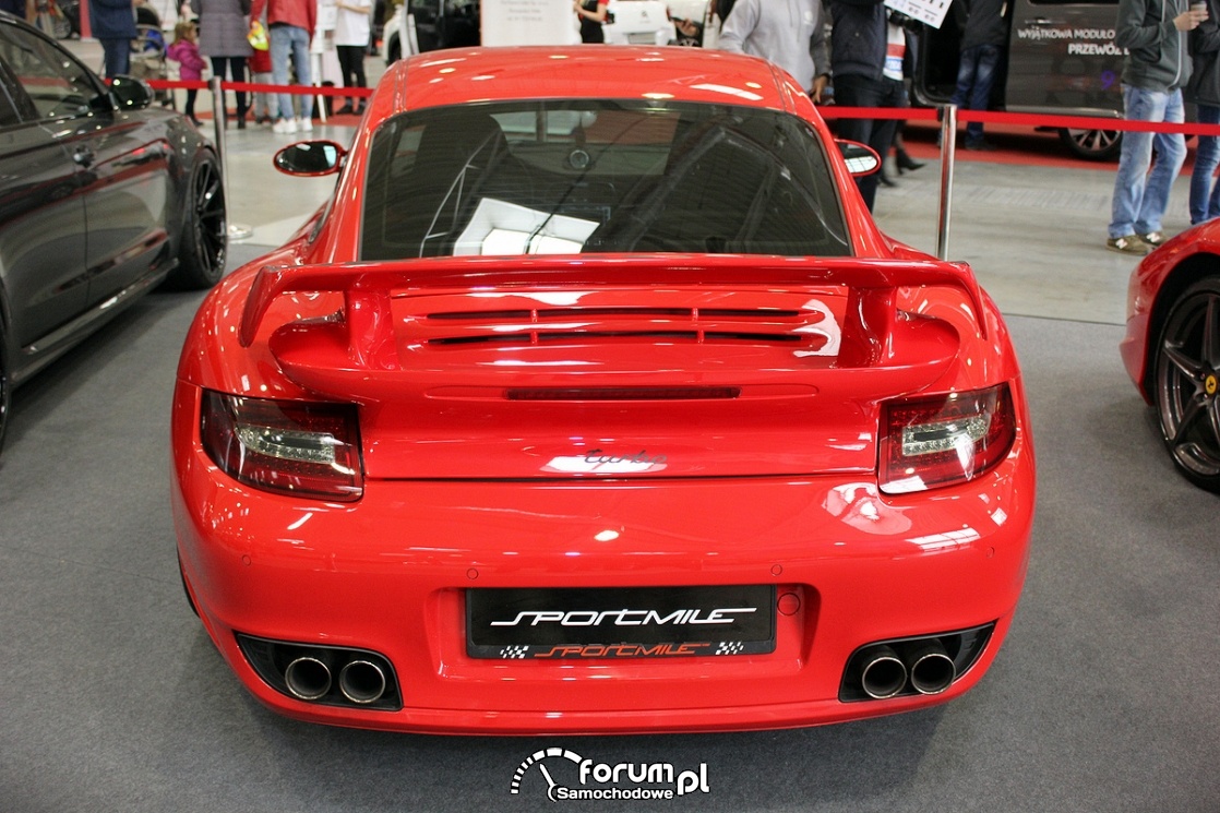 Porsche 911 Carrera Turbo, tył