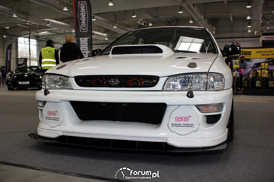 Subaru Impreza STI, przód zdjęcie Moto Session 2019 Lublin