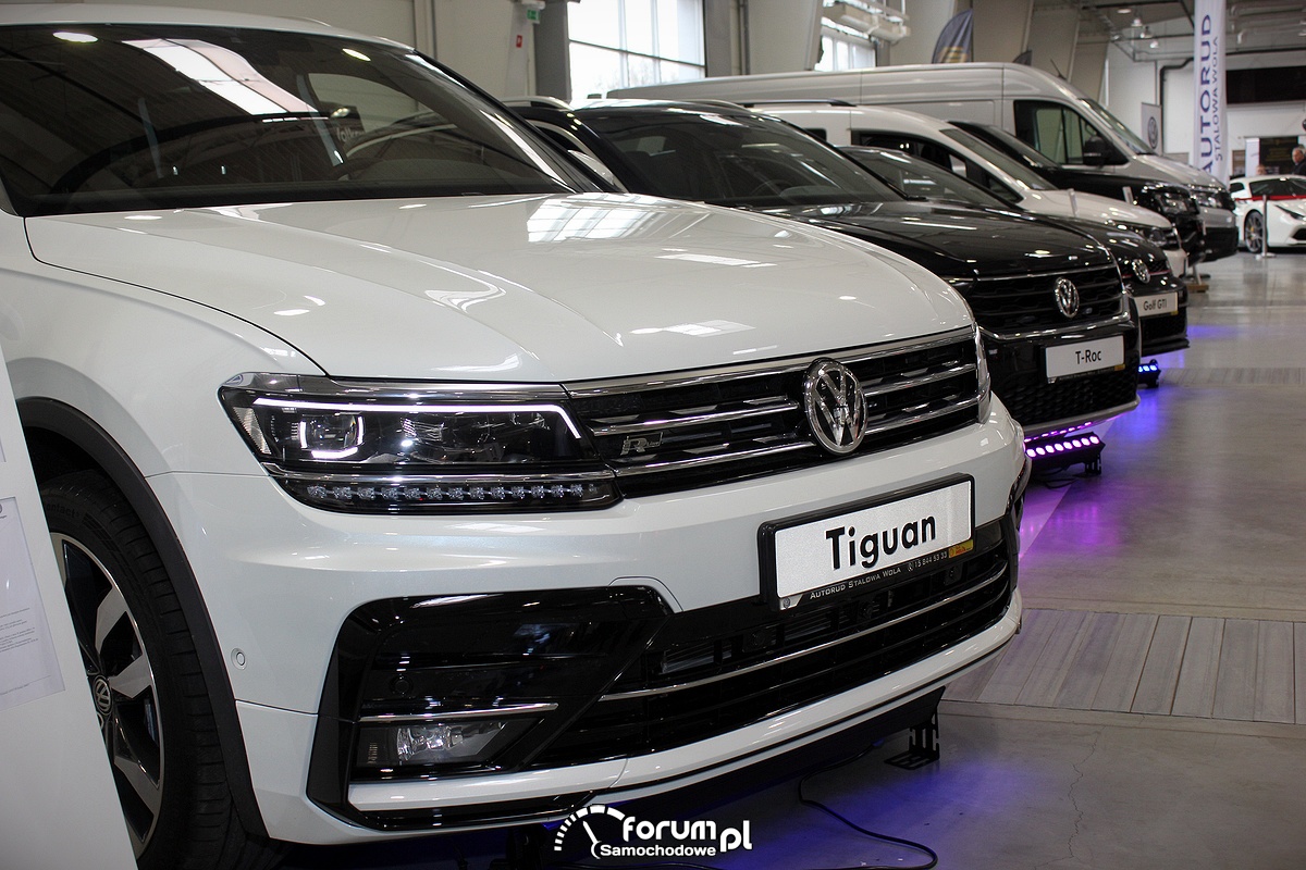 Volkswagen Tiguan, przód zdjęcie Moto Session 2019 Lublin