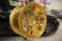 Złote alufelgi Vossen Forged