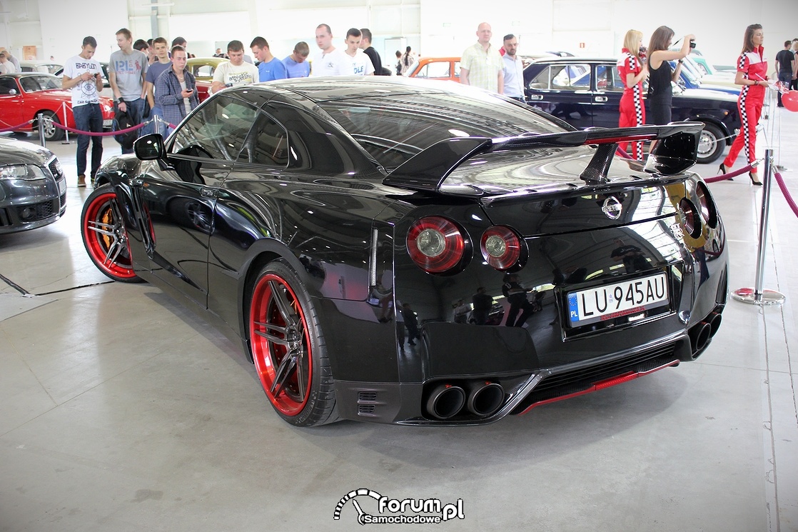 Nissan GTR, tył zdjęcie Moto Session Lublin 2015