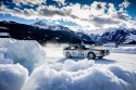 Audi quattro A2, góry, zima, śnieg