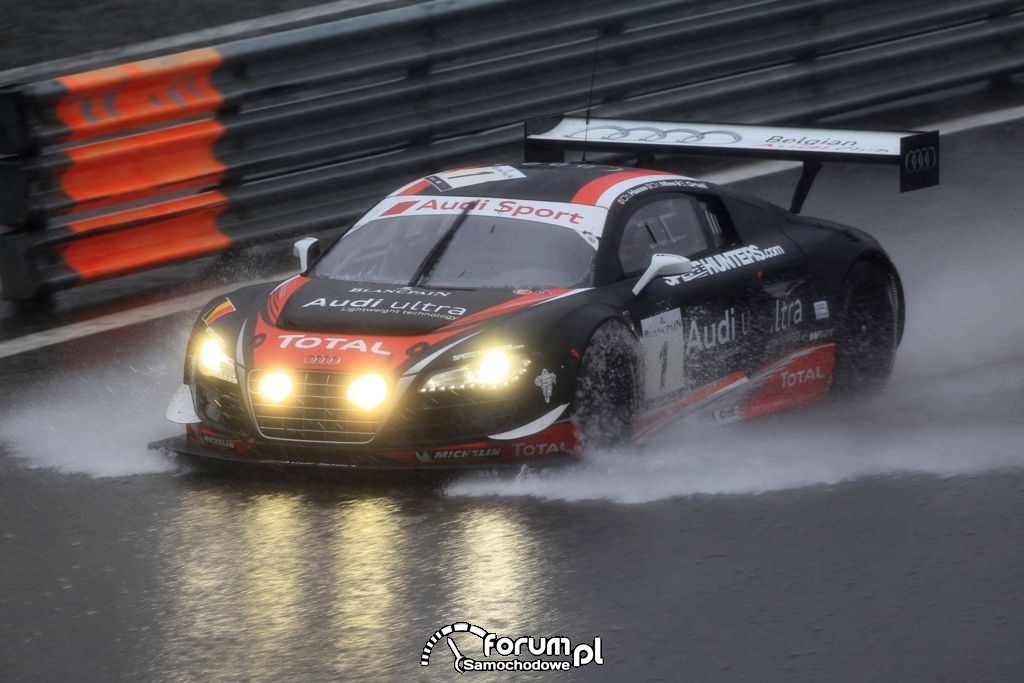 Audi R8 LMS ultra - podwójne zwycięstwo na torze w Spa