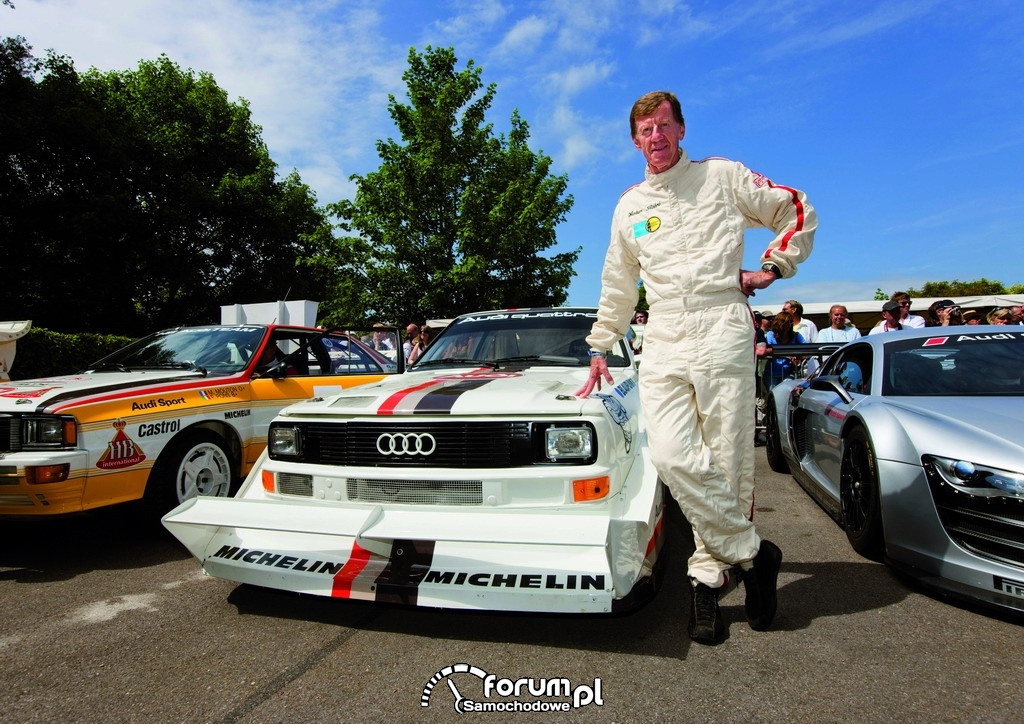 Audi Sport quattro S1 w wyścigu - Race to the Clouds