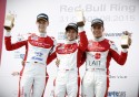 D. Marschall, J. Kisiel, N. Moller Madsen - kierowcy Audi Sport TT Cup