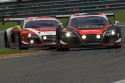 Dwa Audi R8 LMS ultra na torze w Spa