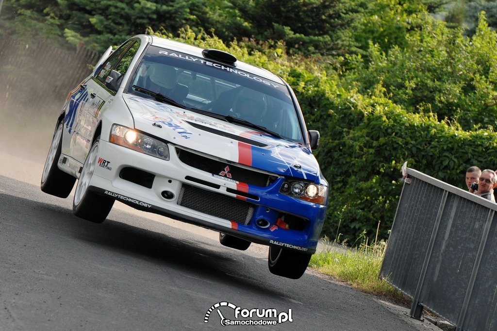 Habaj, Mitsubishi Lancer Evo IX, Rajd Karkonoski 2012, 2