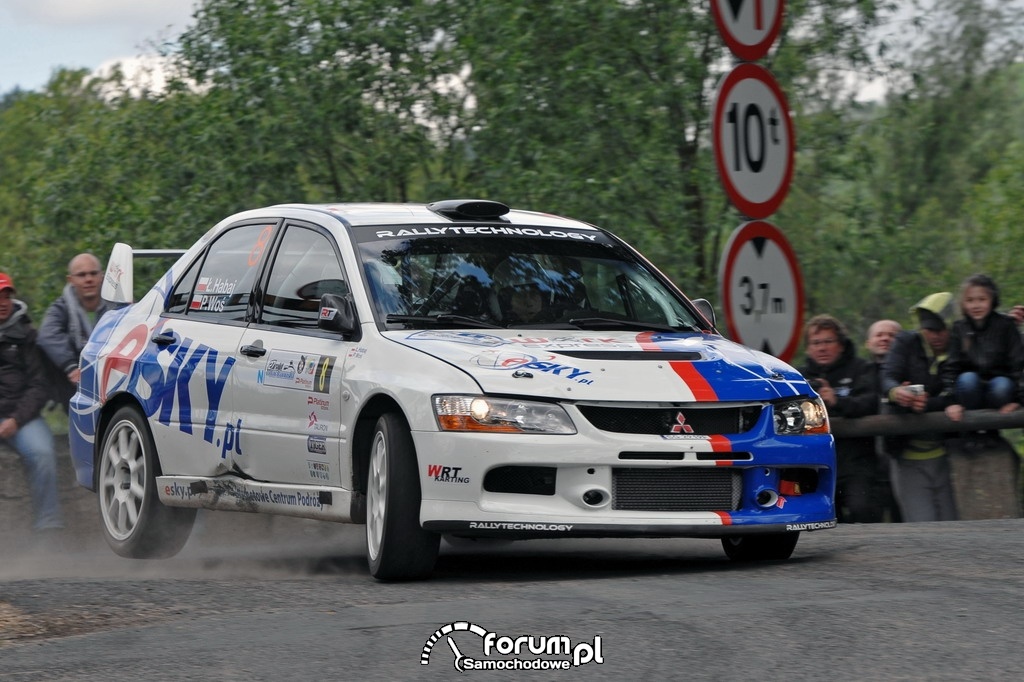 Habaj, Mitsubishi Lancer Evo IX, Rajd Karkonoski 2012, 3