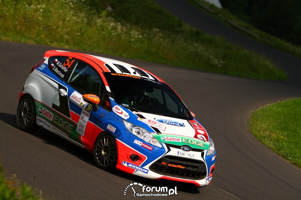 Marcin Scheffler i Szymon Marciniak, Ford Fiesta R2