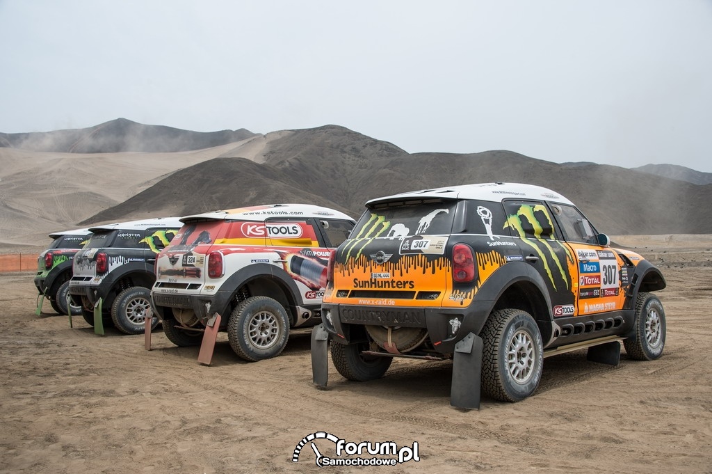 Rajd Dakar 2013: MINI ALL4 Racing i gratulacje dla zespołów