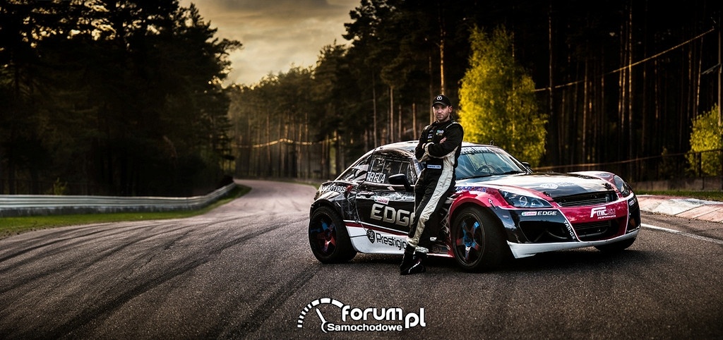 Paweł Trela, Opel GT, drift