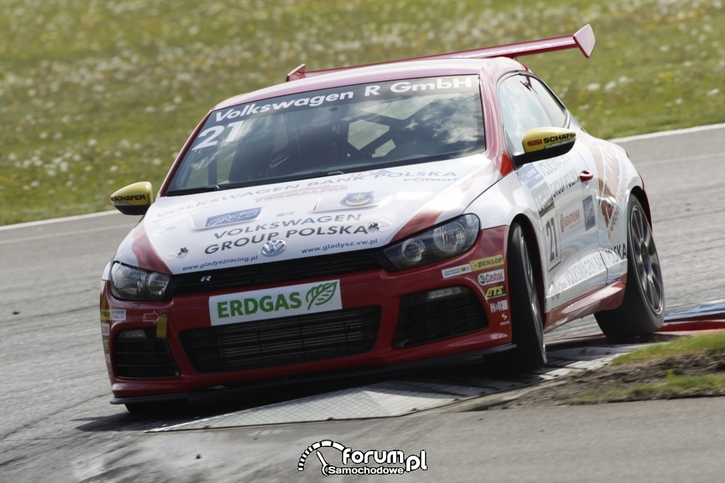 Puchar Scirocco R 2012, Adam Gładysz na podium, 6