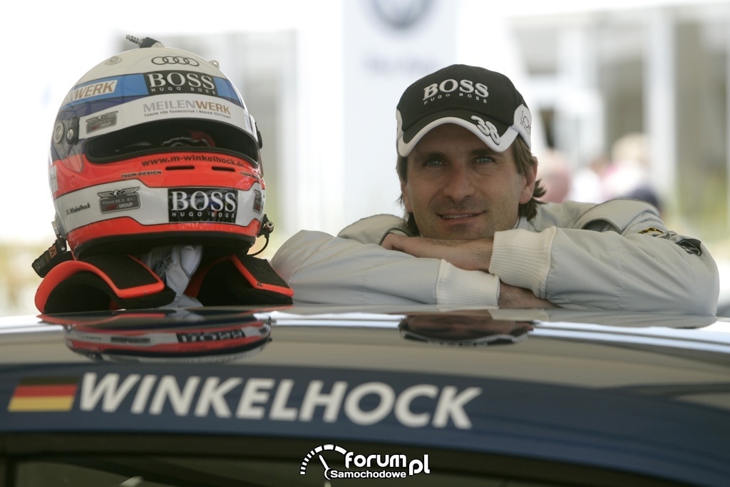 Puchar Scirocco R - Adam Gładysz na podium