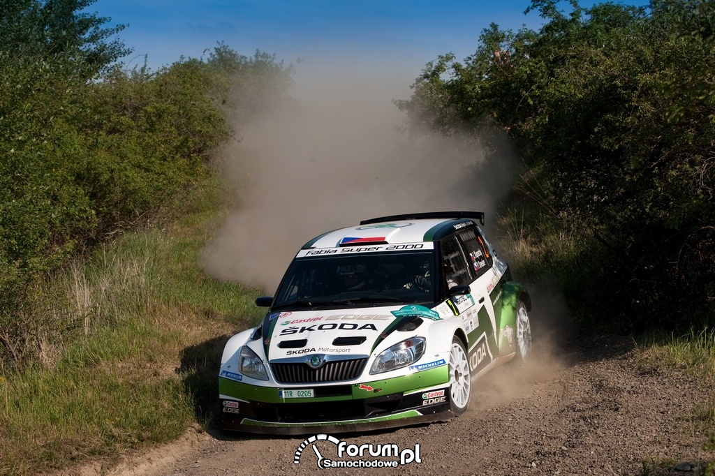 Rajd Barum 2012, Skoda Super 2000, Skoda Motorsport, 2