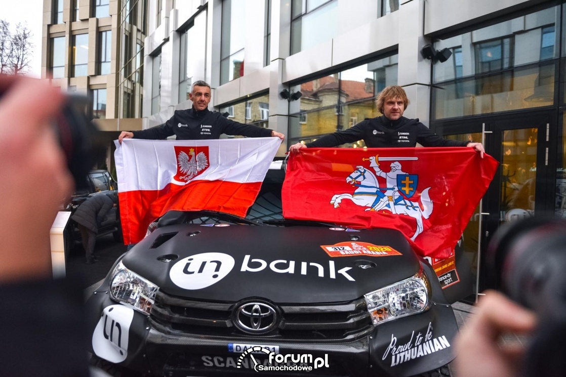 Rozwadowski - Vanagas, Dakar 2020 - Toyota Hilux