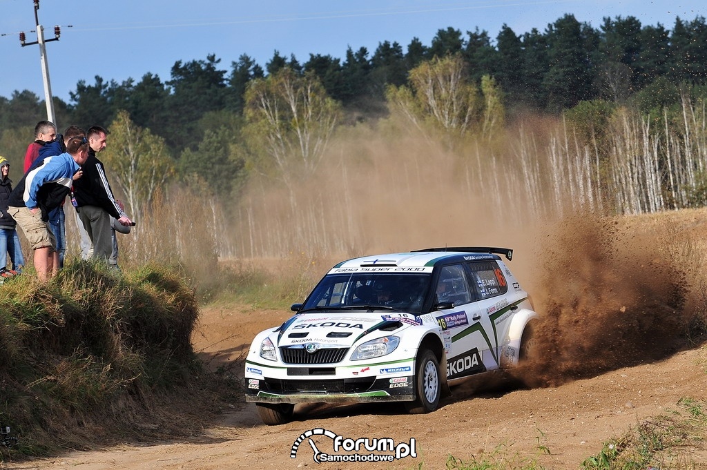 Skoda Fabia Super 2000, Esapekka Lappi, Janne Ferm, 69. Rajd Polski