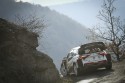Toyota Yaris WRC, tył, góry