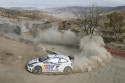 Volkswagen Polo R WRC, Rajd Meksyku, na zakręcie