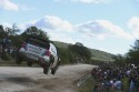 Volkswagen Polo R WRC w powietrzu, Rajd Argentyny