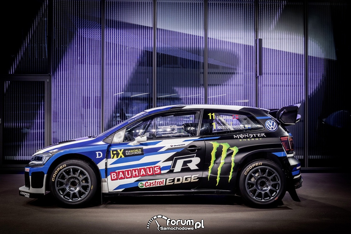 VW Polo R Supercar, bok