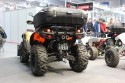 Quad z kufrem, tył