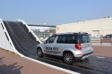 Skoda Yeti, test samochodu na specjalnym torze na targach