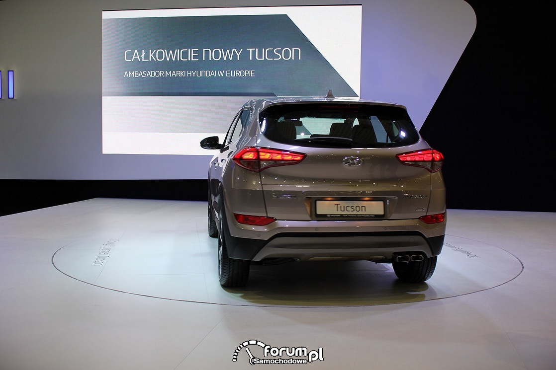 Hyundai Tuscon, tył