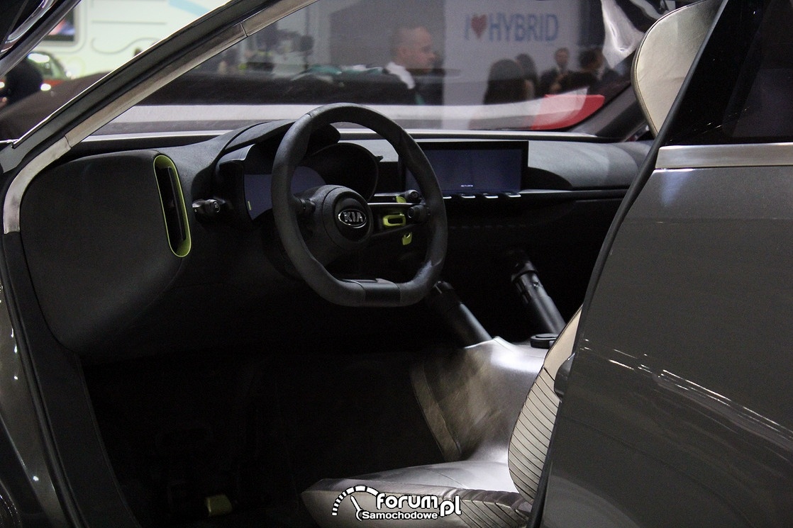 Kia Niro, Crossover, wnętrze