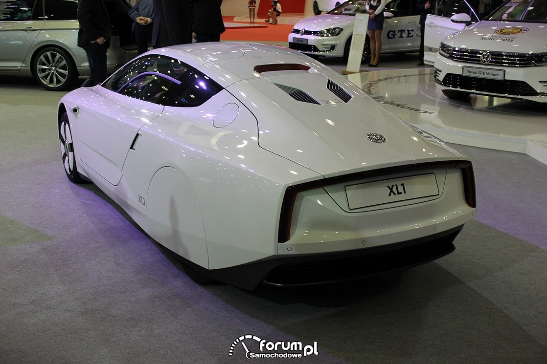 Volkswagen XL1, tył