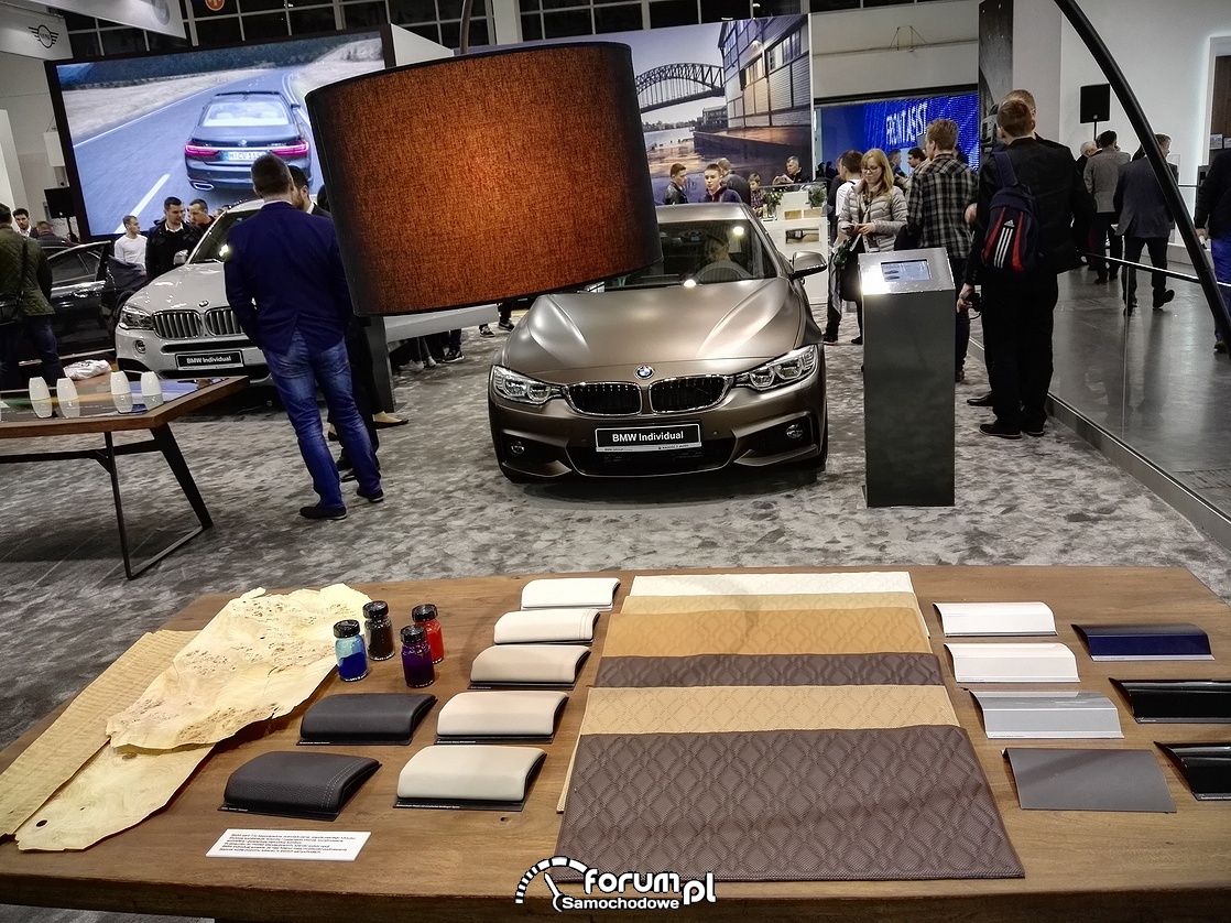 Materiały wykończeniowe BMW