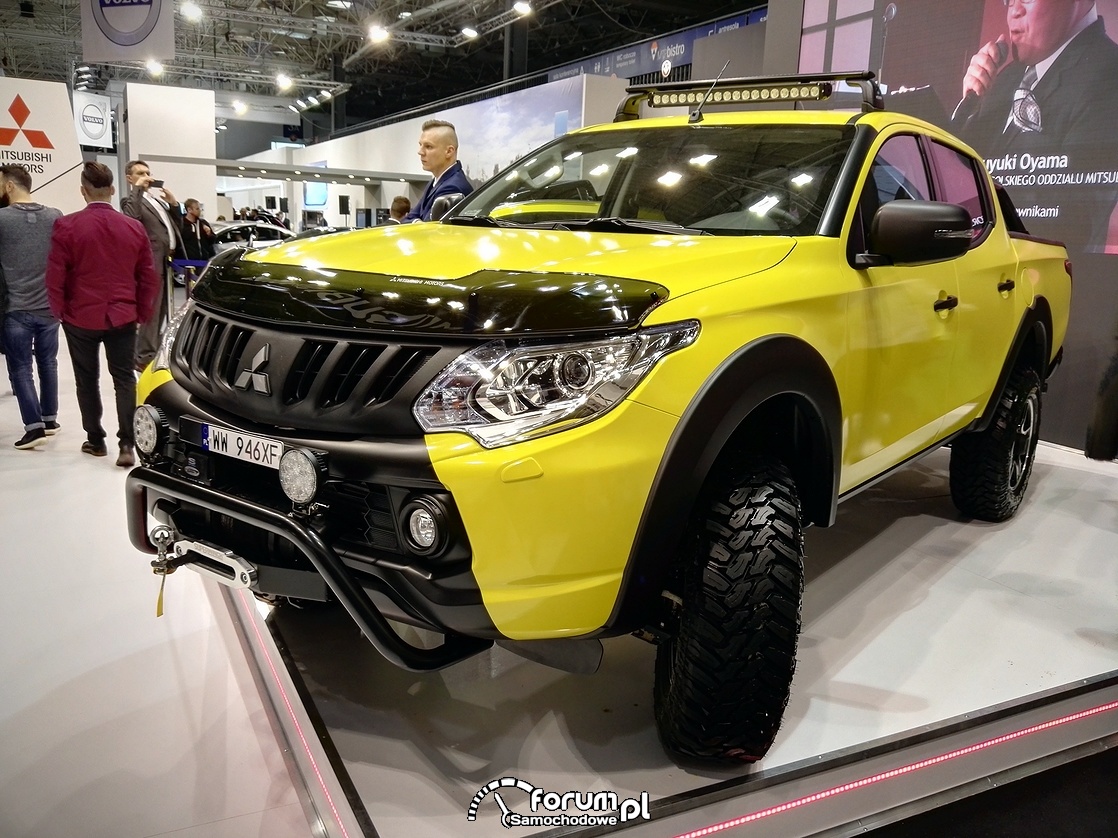 Mitsubishi L200, offroad