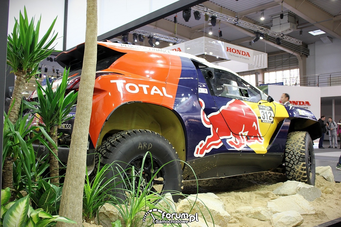 Peugeot 2008 DKR, bok