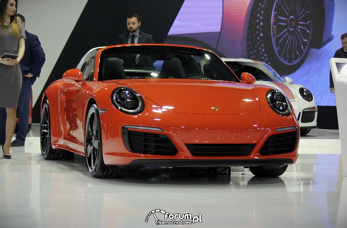 Porsche 911 targa 4S, przód