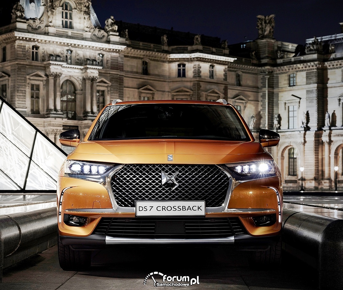 DS 7 Crossback, przód